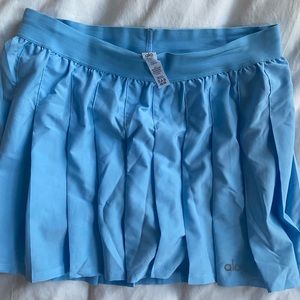 Alo Yoga baby blue tennis skirt - size small